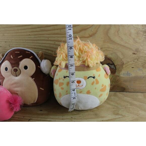 Squishmallow Plush Lot of 4 Lola Hans Cookie Squish Doos Stuffed Animals - Picture 4 of 4
